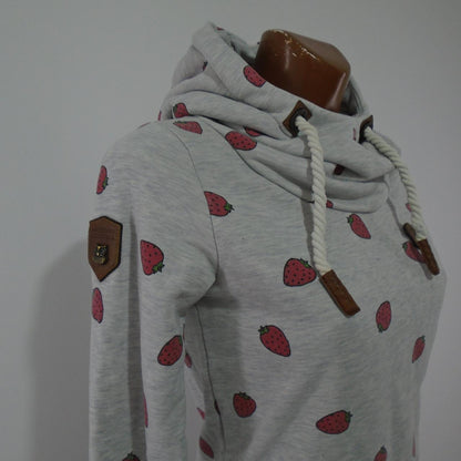 Women's Hoodie Naketano. Grey. S. Used. Good