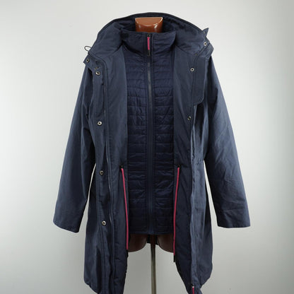 Women's Parka C&A. Dark blue. XXXXL. Used. Good