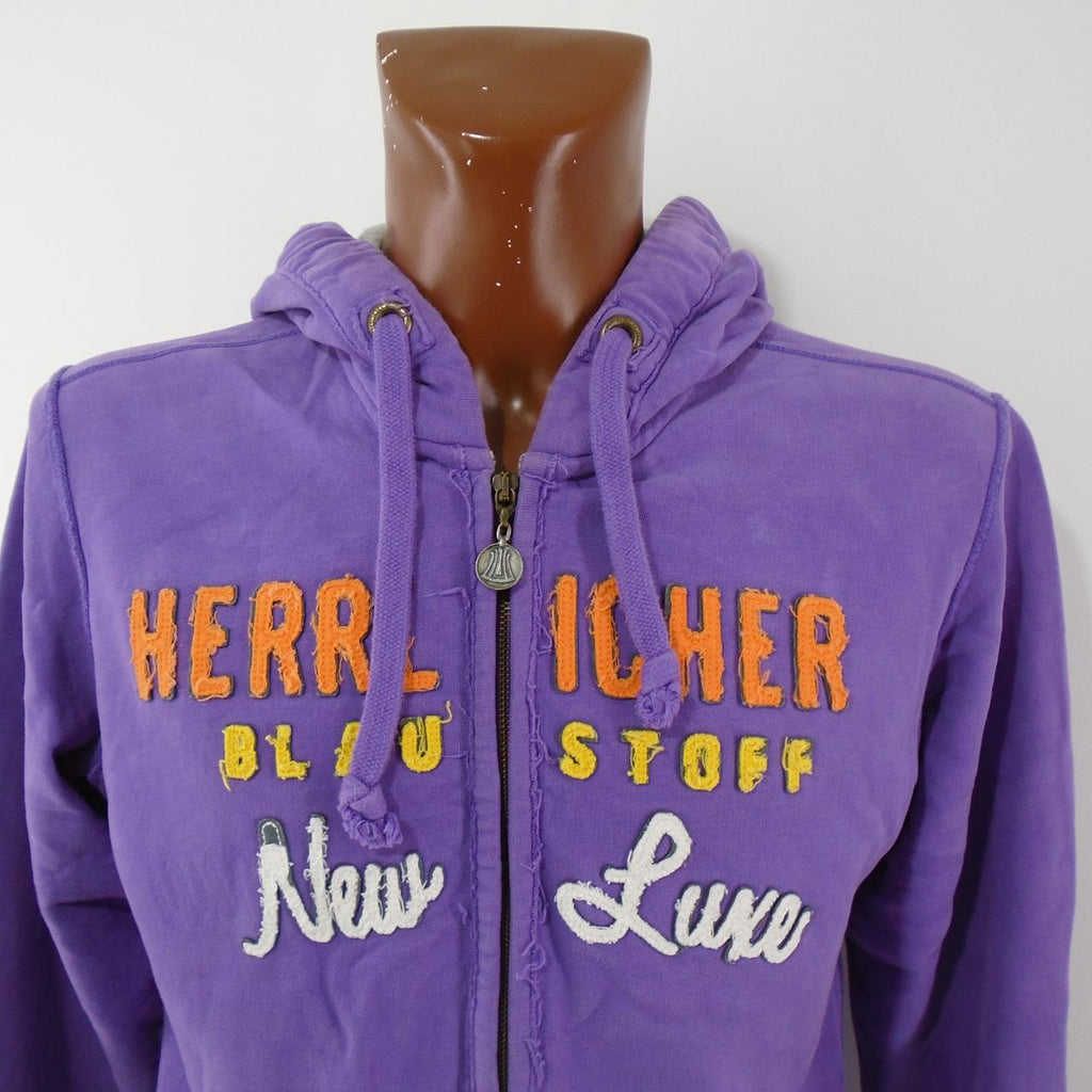 Men's Hoodie Herrlicher. Violet. M. Used. Good