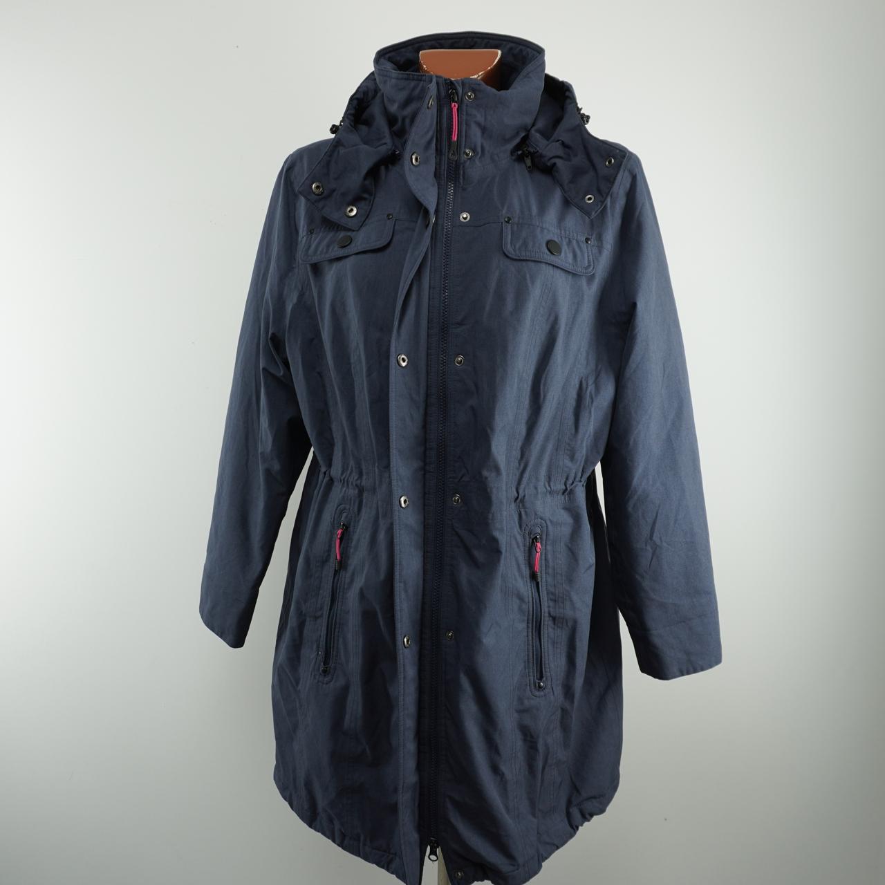 Women's Parka C&A. Dark blue. XXXXL. Used. Good