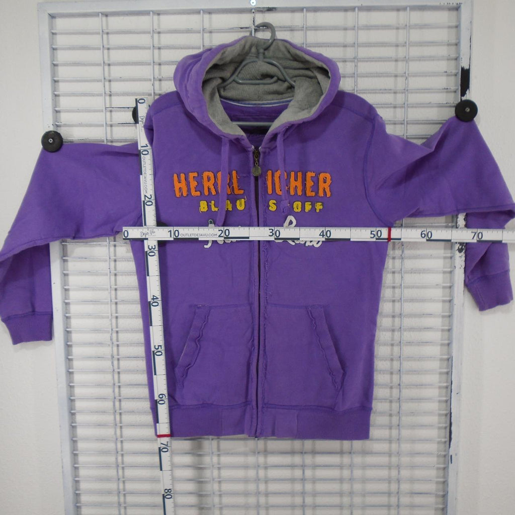 Men's Hoodie Herrlicher. Violet. M. Used. Good