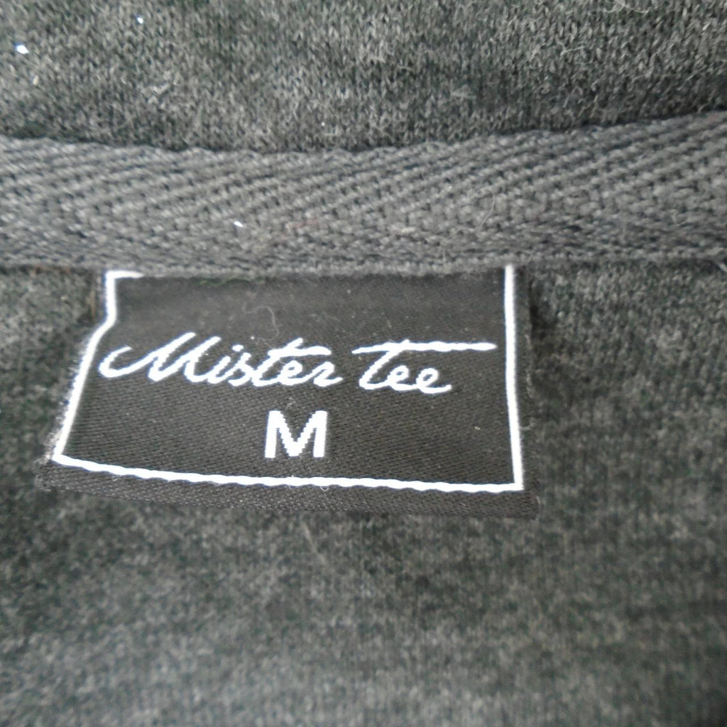 Sudadera con capucha negra Mister Tee para hombre - Talla M, Excelente estado de uso