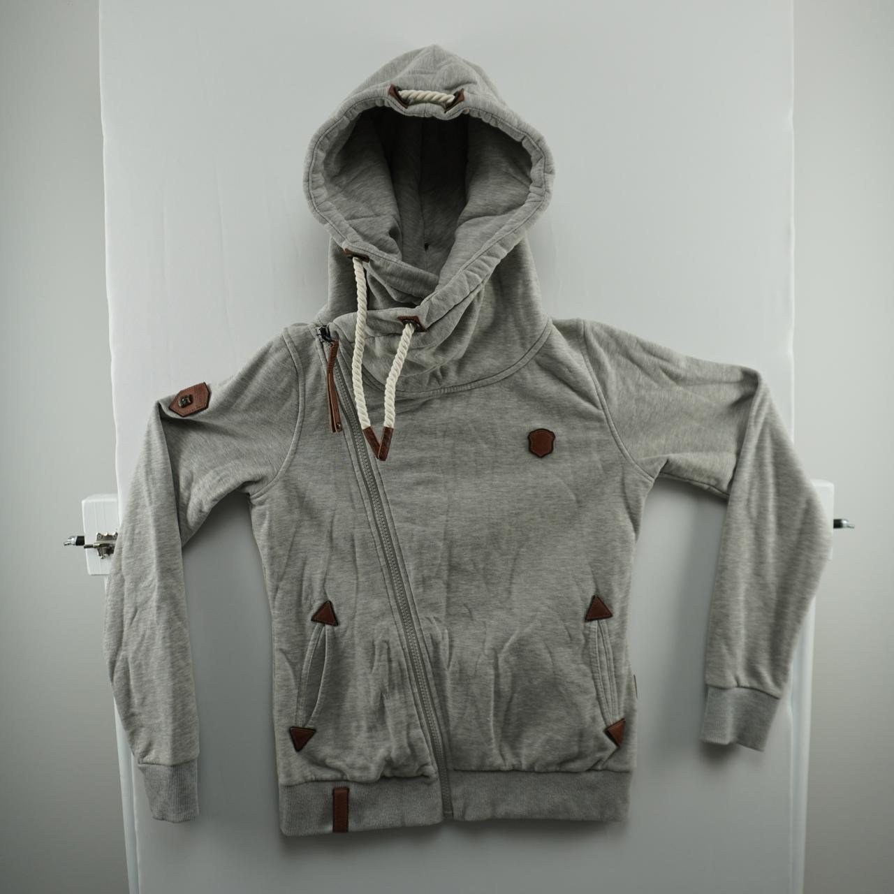 Women's Hoodie Naketano. Grey. L. Used. Good