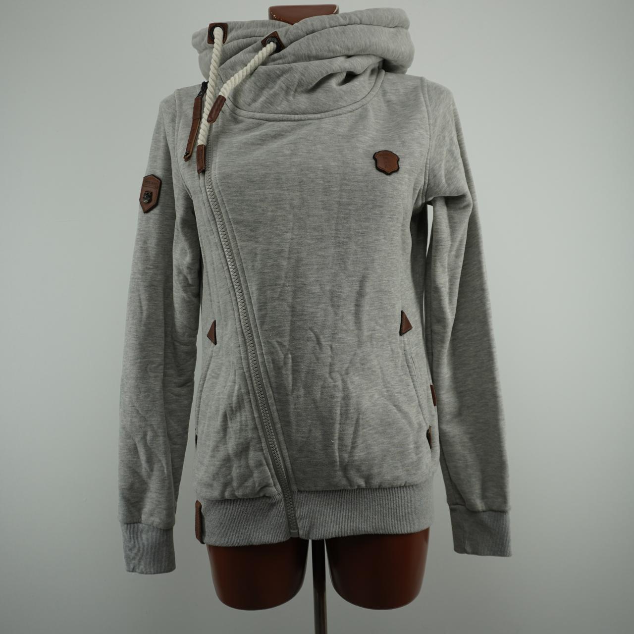 Women's Hoodie Naketano. Grey. L. Used. Good