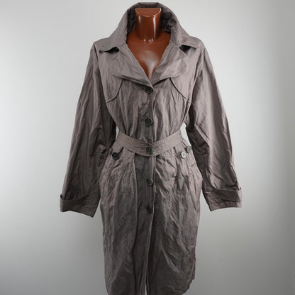 Women's Coat Ulla Popken. Grey. XXXXL. Used. Good