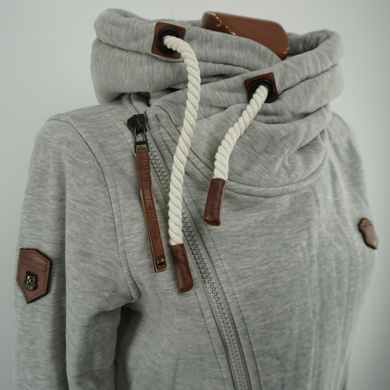 Sudadera Mujer Naketano. Gris. L.Usado. Bien