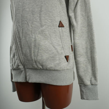 Women's Hoodie Naketano. Grey. L. Used. Good