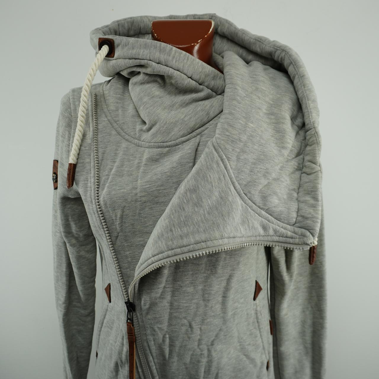 Women's Hoodie Naketano. Grey. L. Used. Good