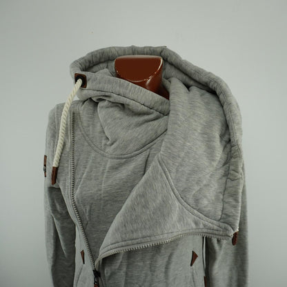 Women's Hoodie Naketano. Grey. L. Used. Good