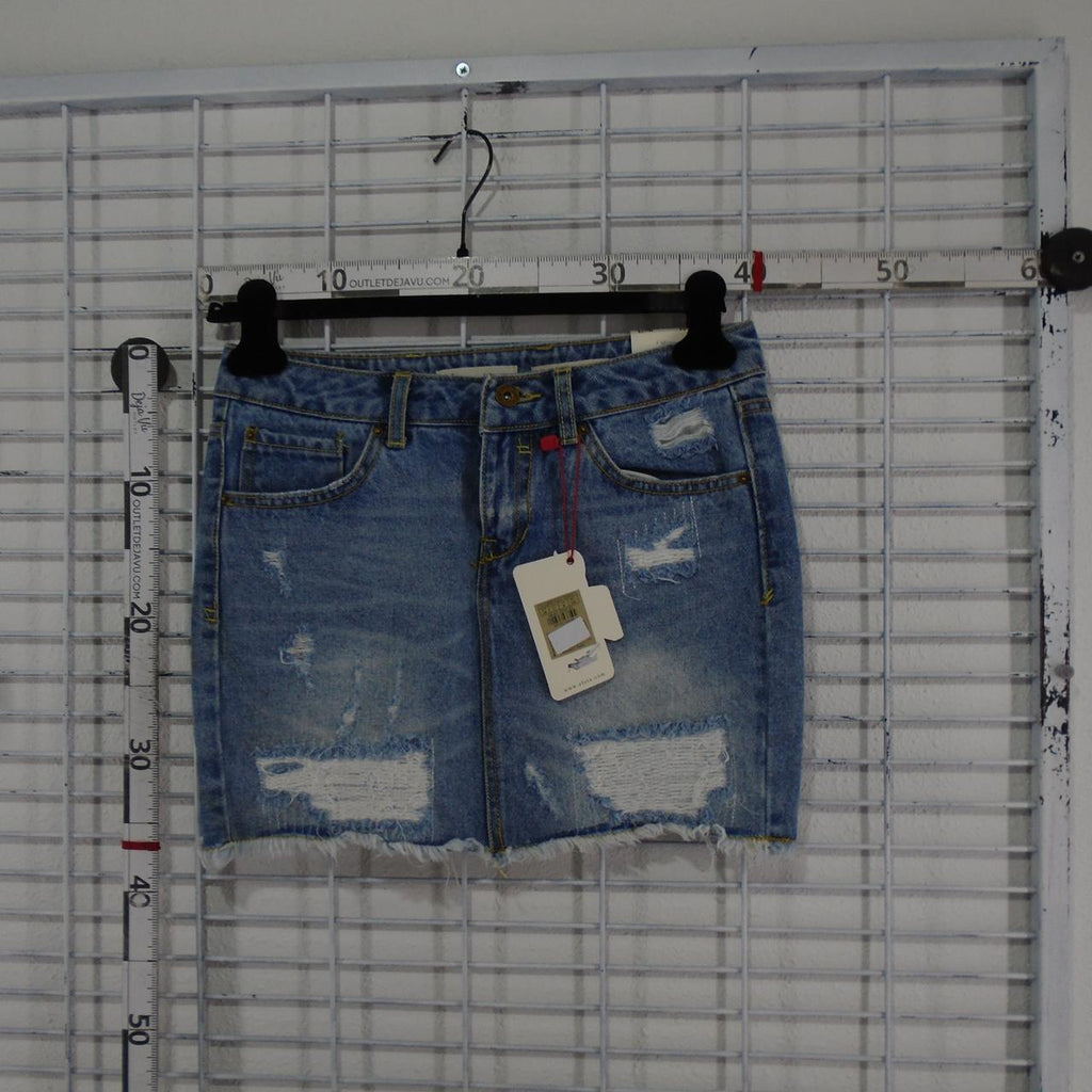 Falda Mujer Sfera. Azul. XS. Nuevo con las etiquetas