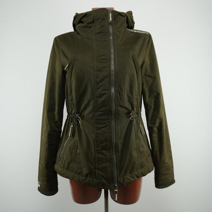 Parka para mujer Superdry. Caqui. L.Usado. Bien