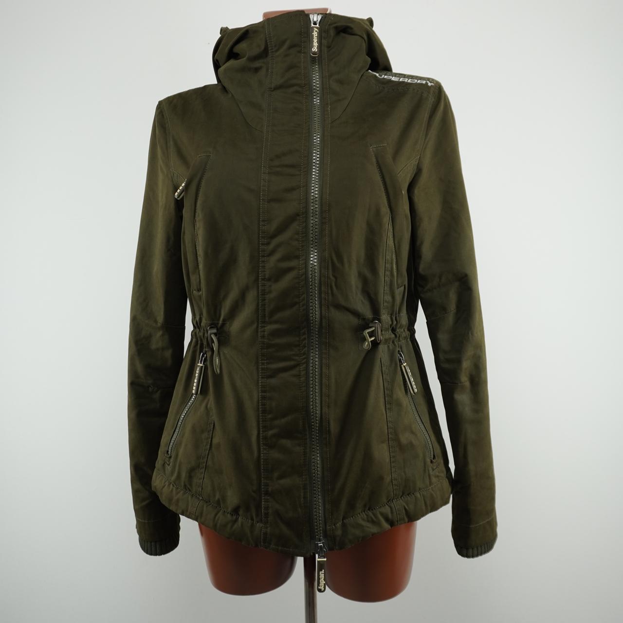 Parka para mujer Superdry. Caqui. L.Usado. Bien