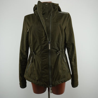 Parka para mujer Superdry. Caqui. L.Usado. Bien