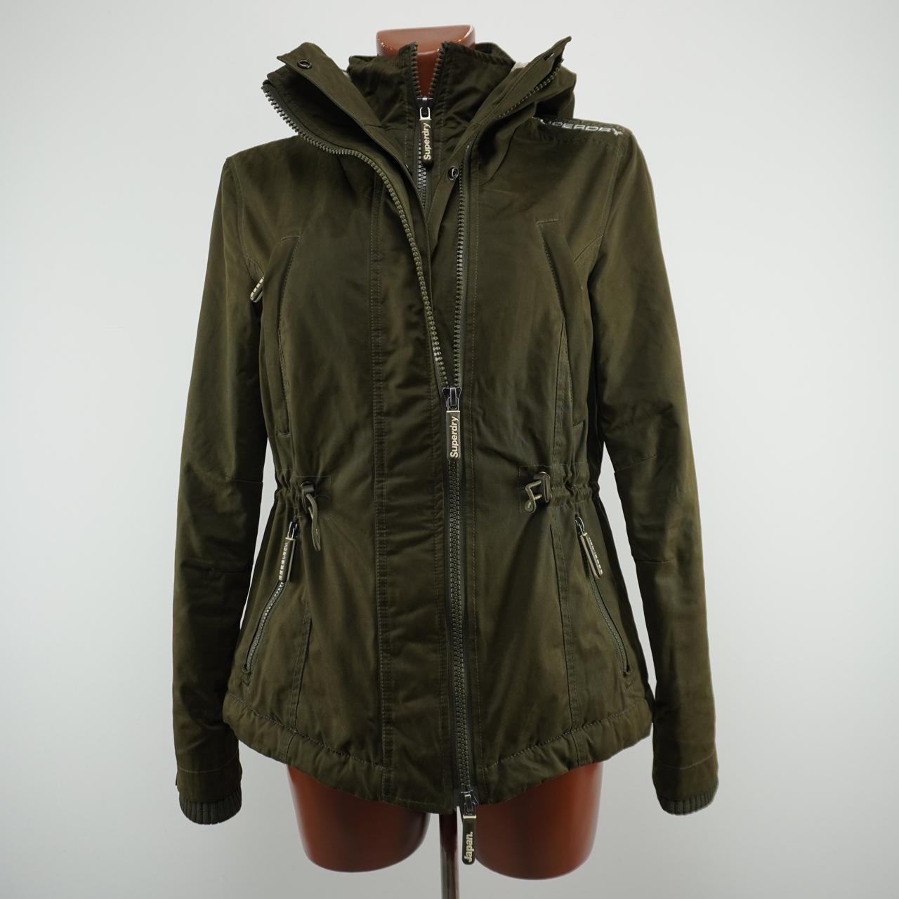 Parka para mujer Superdry. Caqui. L.Usado. Bien