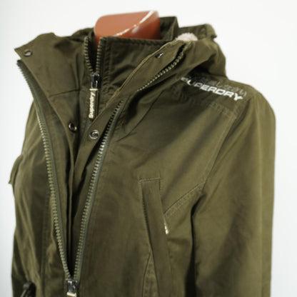 Parka para mujer Superdry. Caqui. L.Usado. Bien