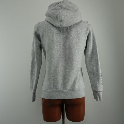 Sudadera con capucha para mujer Superdry. Gris. M.Usado. Bien