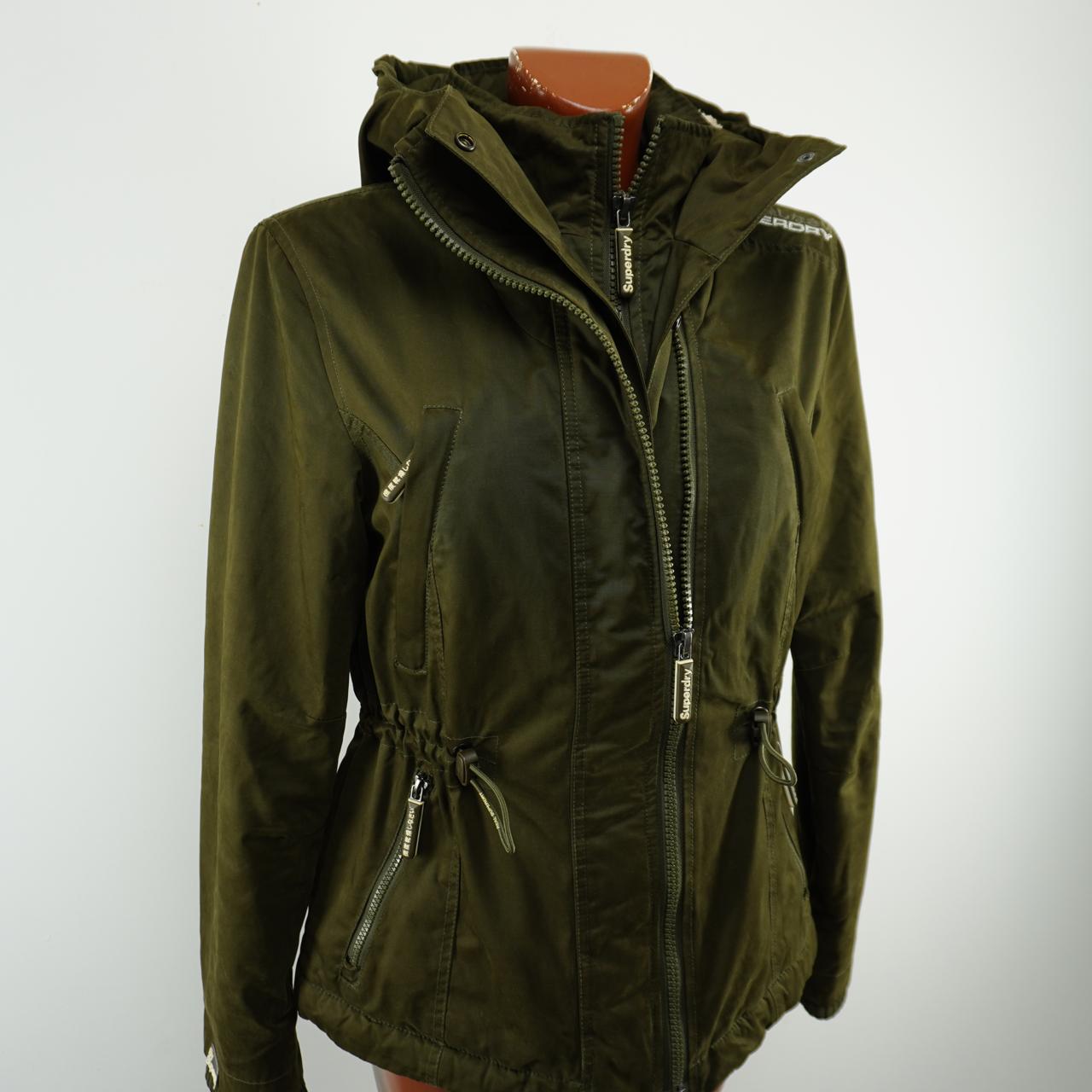 Parka para mujer Superdry. Caqui. L.Usado. Bien