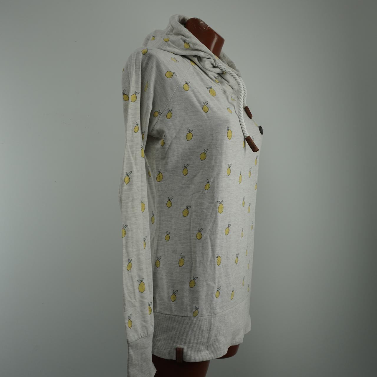 Damen-Hoodie Naketano. Grau. L. Gebraucht. Gut