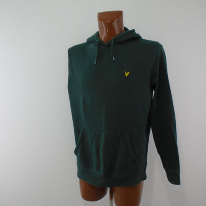 Sudadera con capucha para hombre Lyle&amp;Scott. Verde. L. Usado. Bien