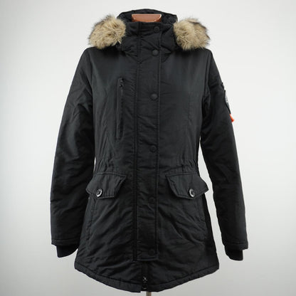 Women's Parka Superdry. Black. M. Used. Good