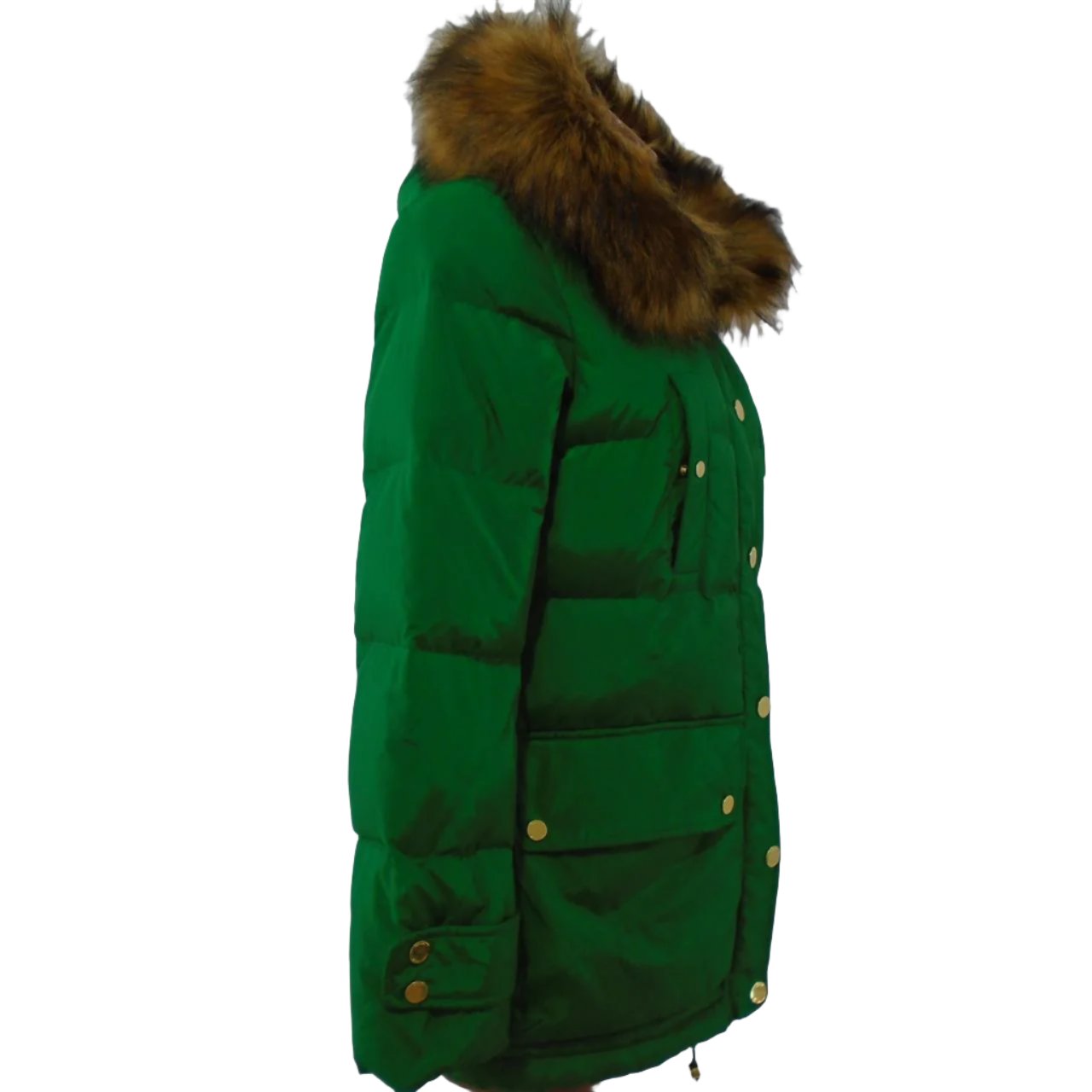 Parka Mujer Michael Kors. Verde. S. Usado. Bien