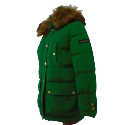 Women's Parka Michael Kors. Green. S. Used. Good