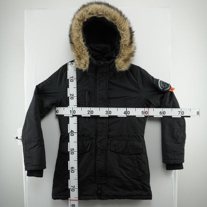 Parka para mujer Superdry. Negro. M.Usado. Bien