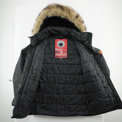 Parka para mujer Superdry. Negro. M.Usado. Bien