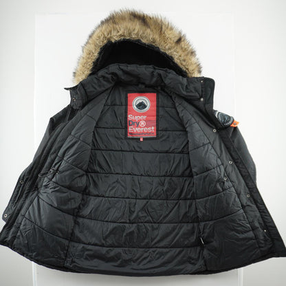 Parka para mujer Superdry. Negro. M.Usado. Bien