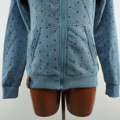 Women's Hoodie Naketano. Blue. M. Used. Good