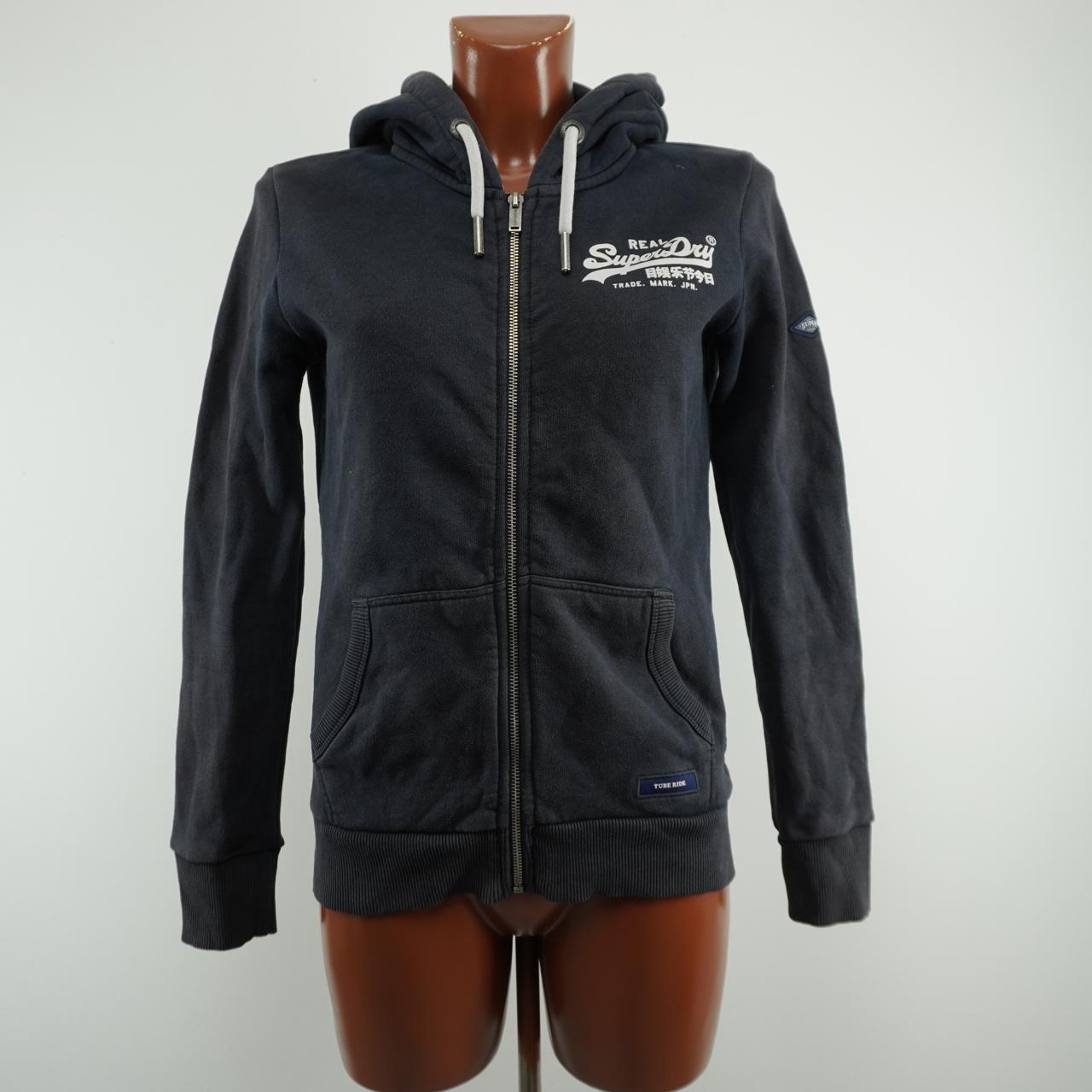 Women's Hoodie Superdry. Black. M. Used. Good