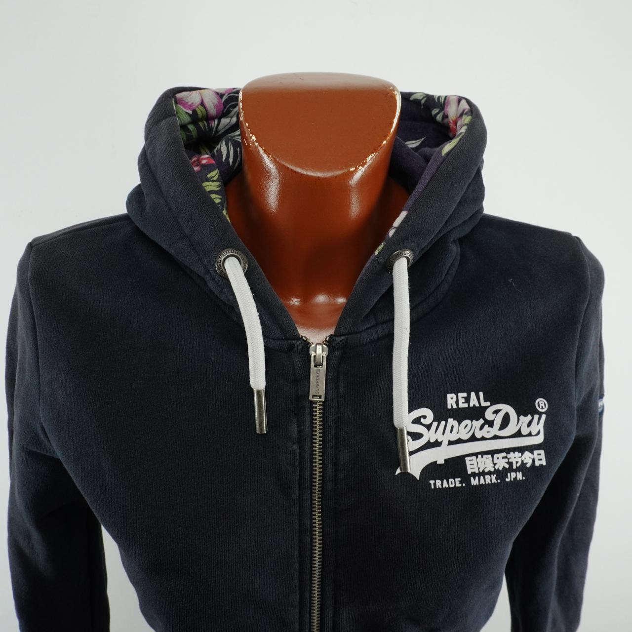 Women's Hoodie Superdry. Black. M. Used. Good