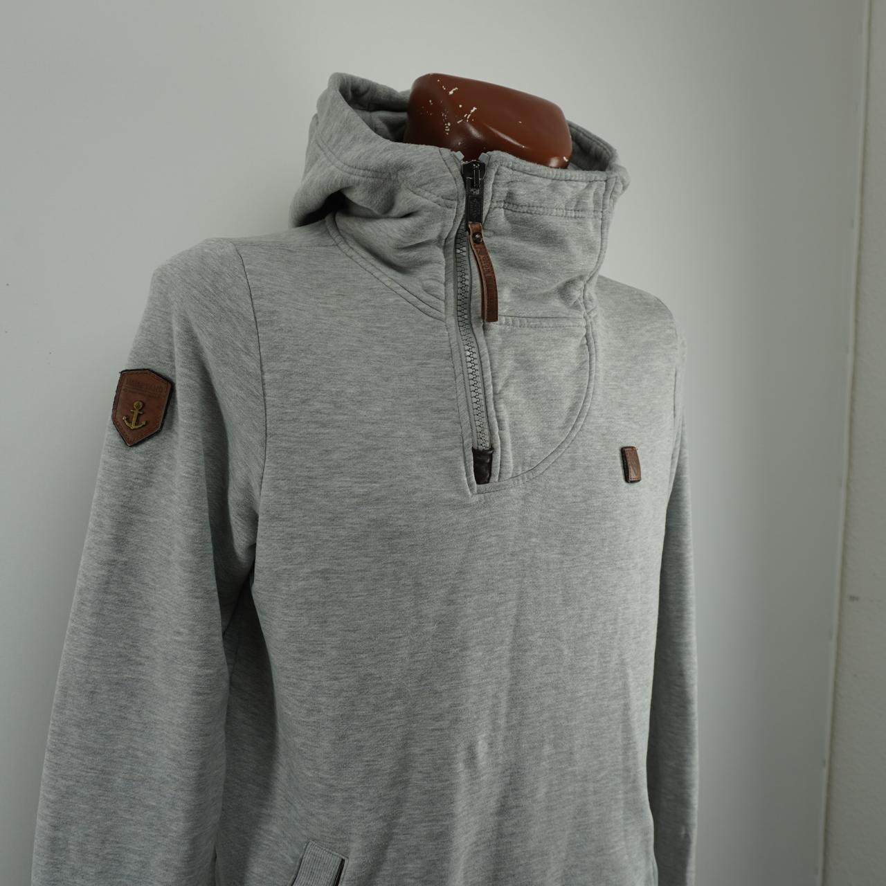 Men's Hoodie Naketano. Grey. XL. Used. Good