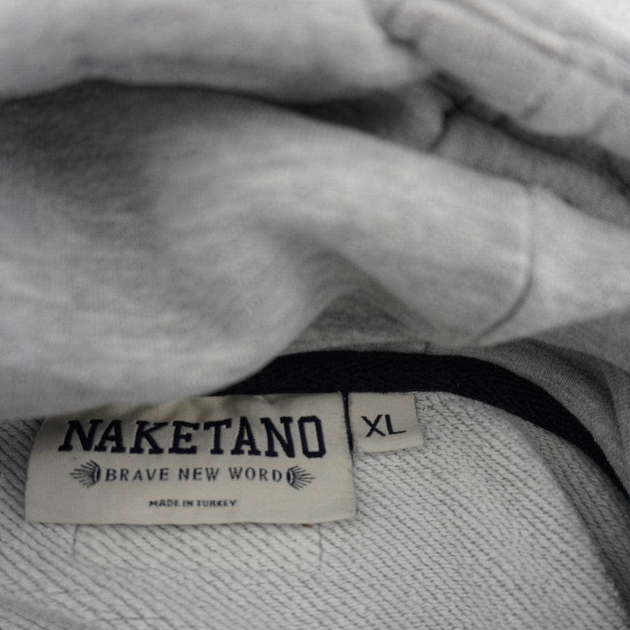 Sudadera Hombre Naketano. Gris. SG. Usado. Bien