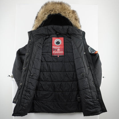 Parka para mujer Superdry. Negro. M.Usado. Bien