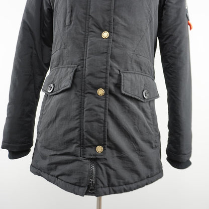 Parka para mujer Superdry. Negro. M.Usado. Bien