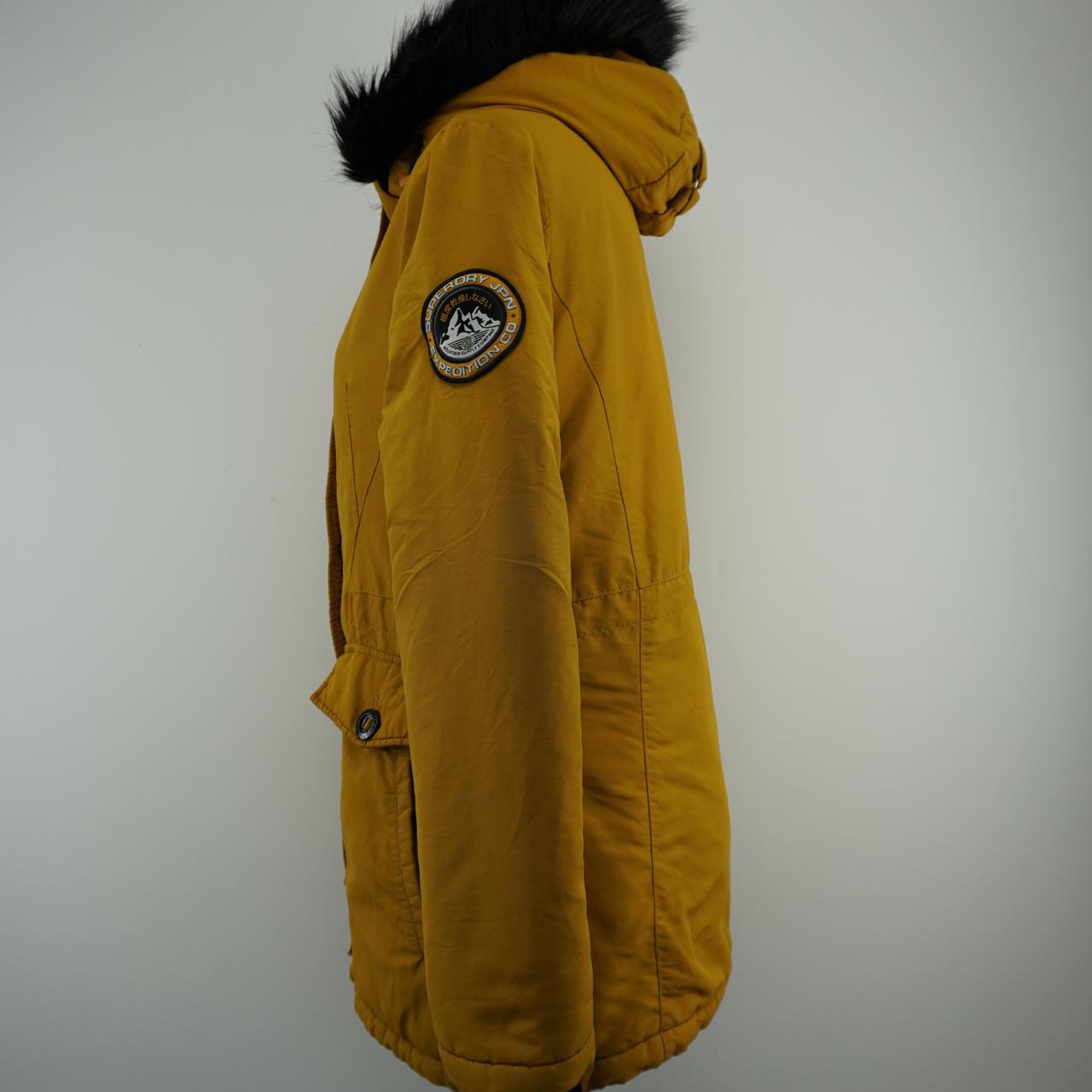 Parka de mujer Superdry. Naranja. Talla L. Usada. Satisfactoria