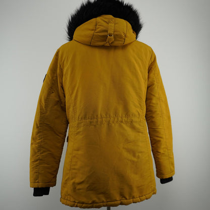 Parka de mujer Superdry. Naranja. Talla L. Usada. Satisfactoria