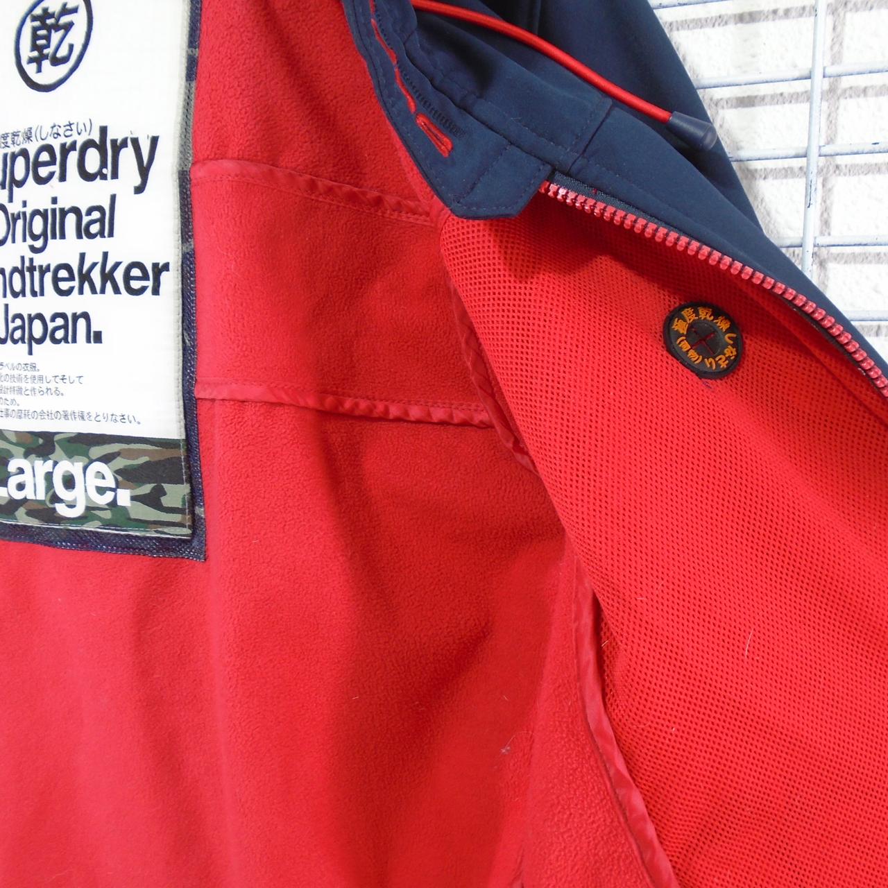 Damenjacke Superdry. Dunkelblau. L. Gebraucht. Gut