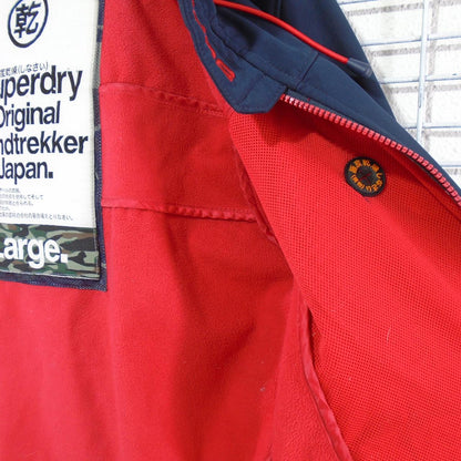 Damenjacke Superdry. Dunkelblau. L. Gebraucht. Gut