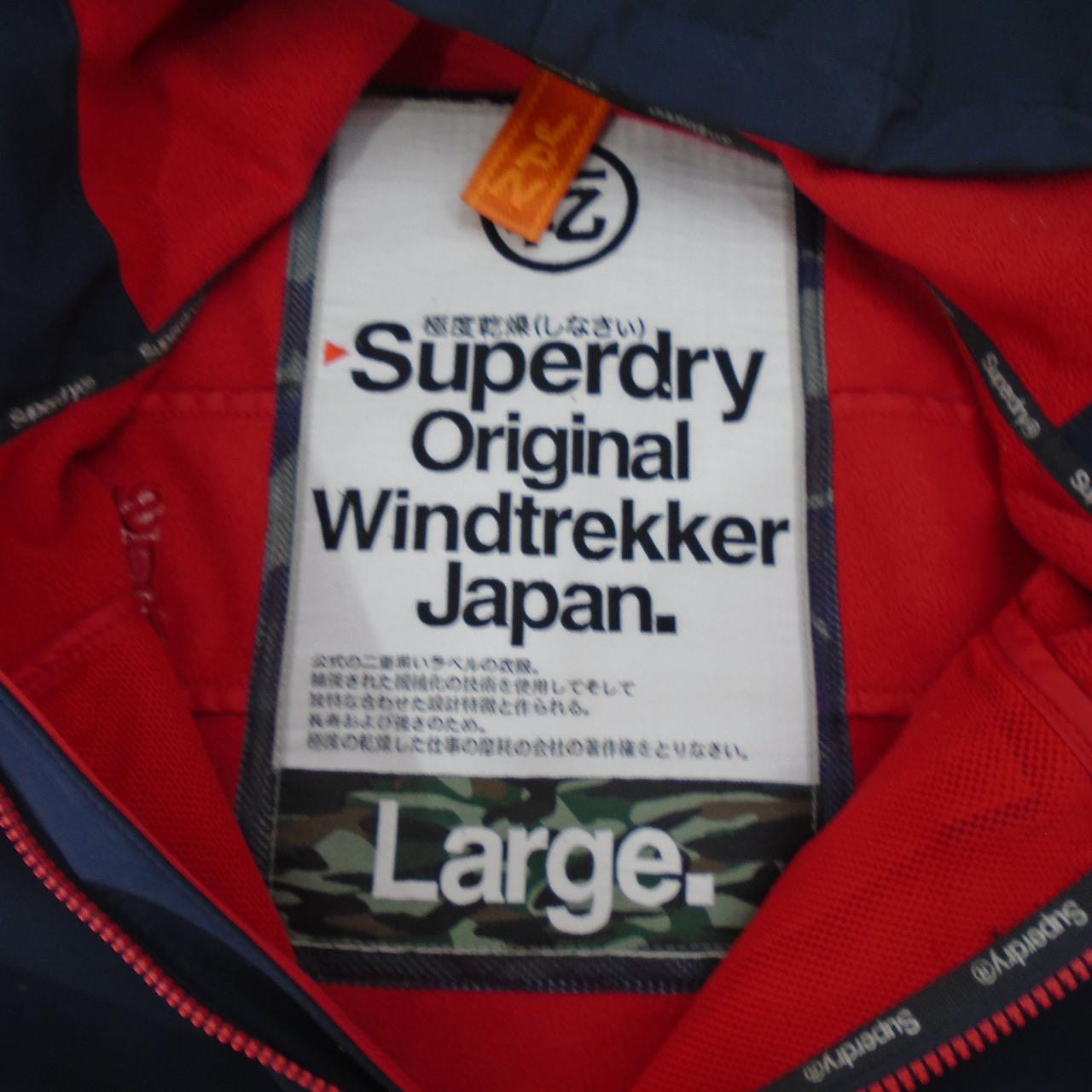 Damenjacke Superdry. Dunkelblau. L. Gebraucht. Gut