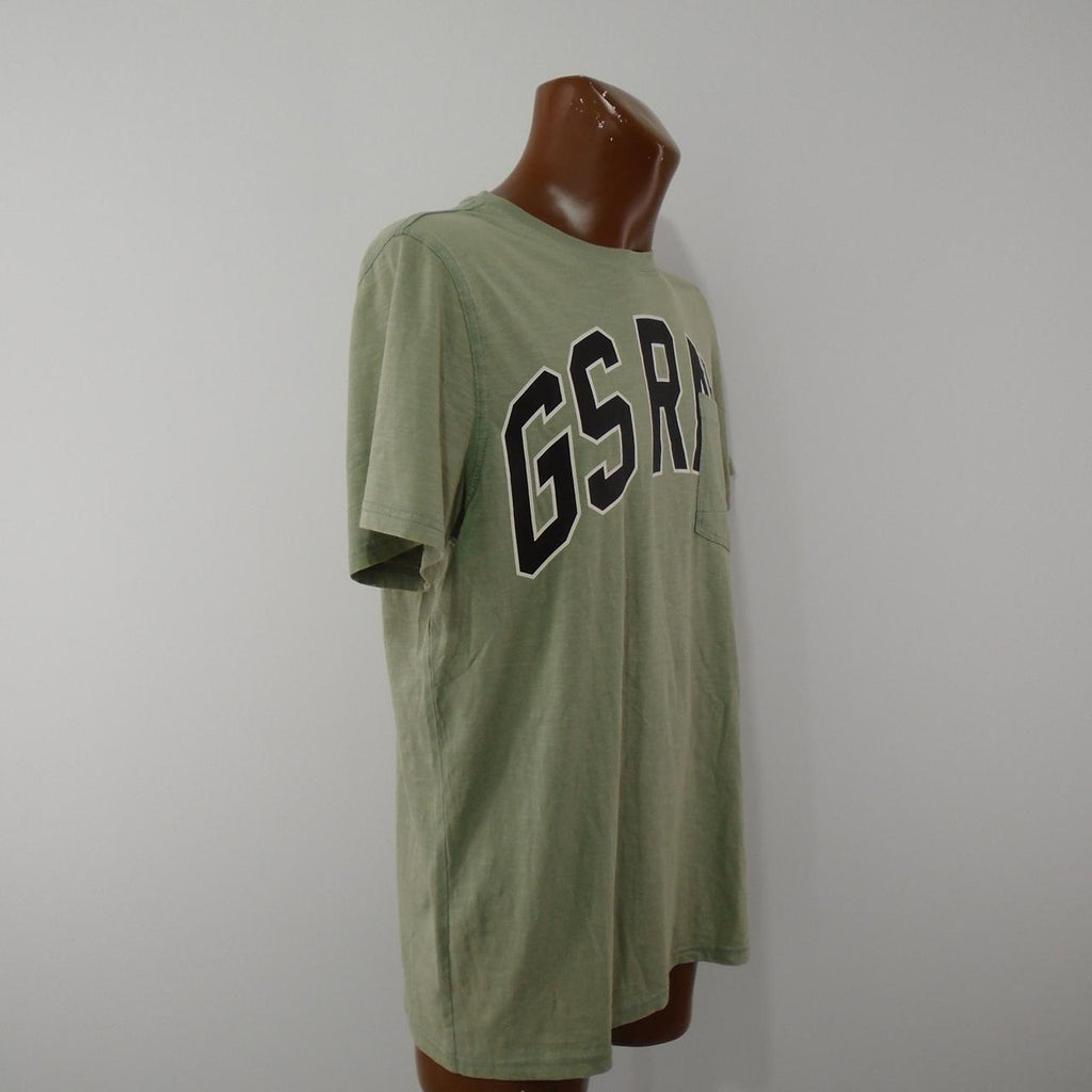 Men's T-Shirt G-Star. Green. L. Used. Very good