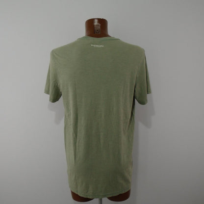 Men's T-Shirt G-Star. Green. L. Used. Very good