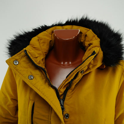 Parka de mujer Superdry. Naranja. Talla L. Usada. Satisfactoria