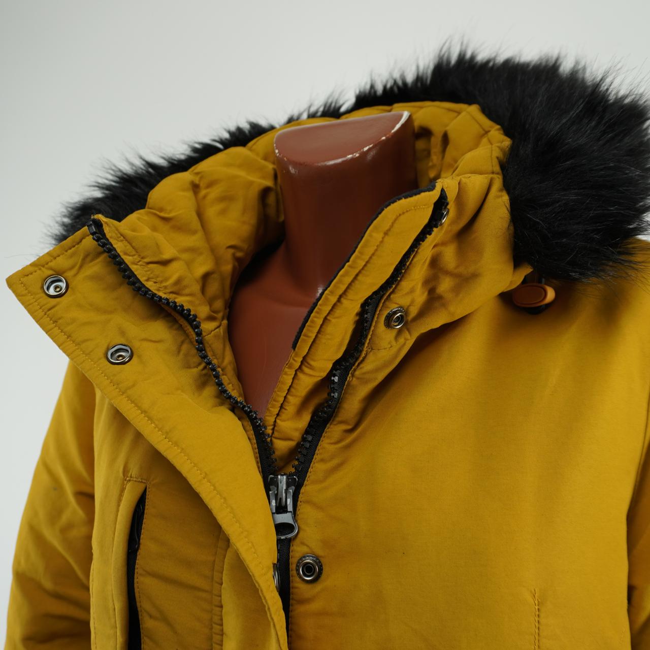 Parka de mujer Superdry. Naranja. Talla L. Usada. Satisfactoria