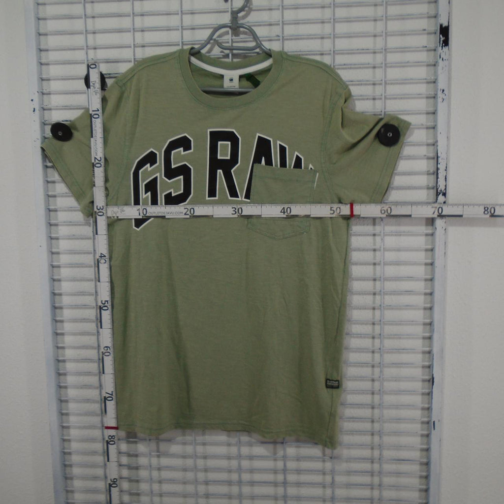 Men's T-Shirt G-Star. Green. L. Used. Very good