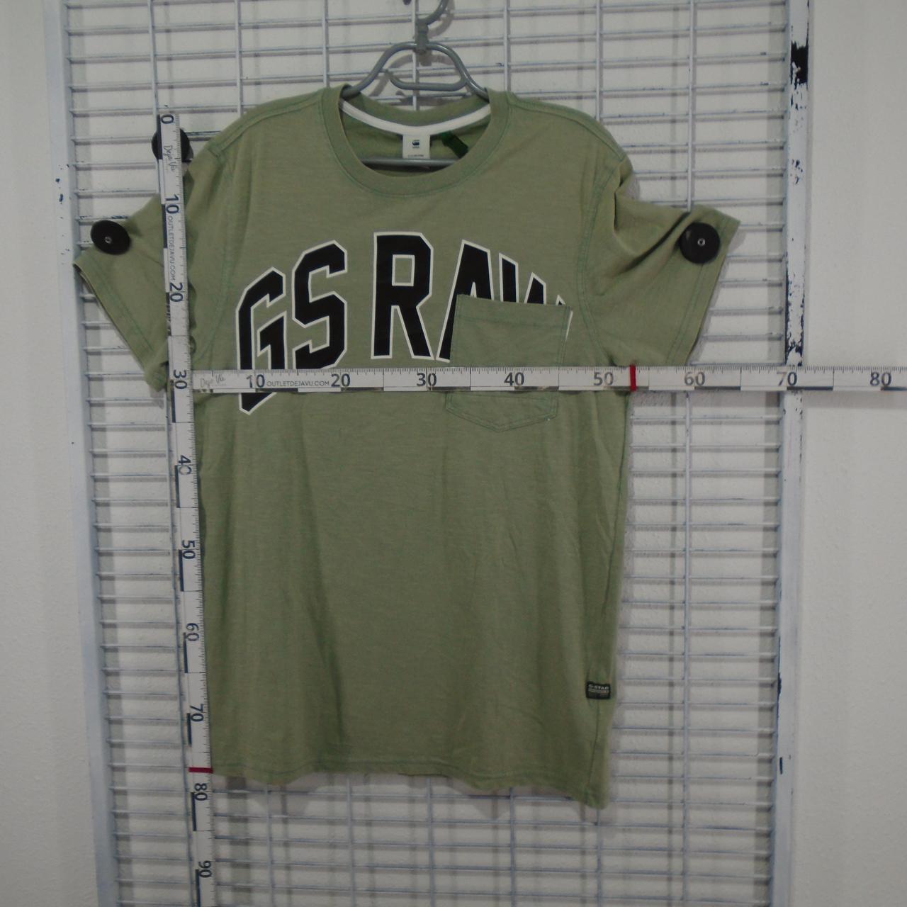 Men's T-Shirt G-Star. Green. L. Used. Very good