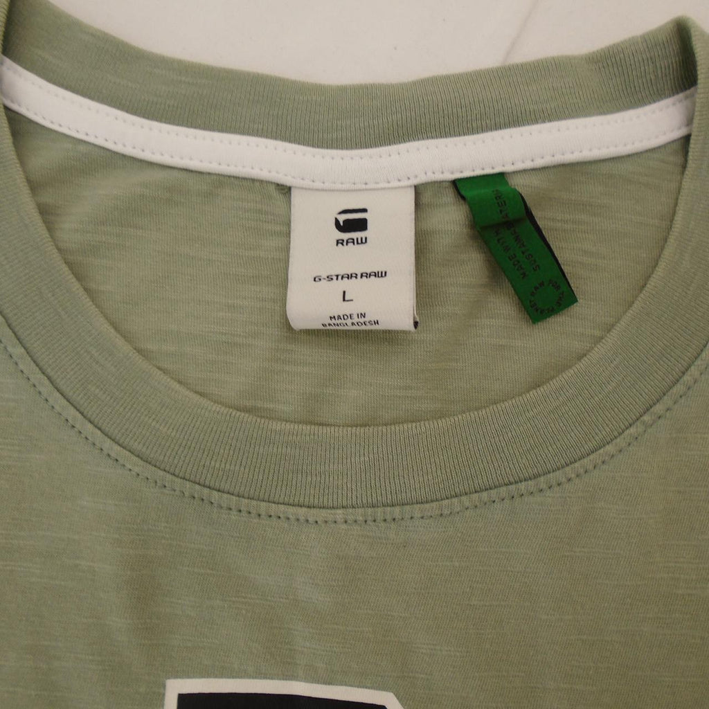 Men's T-Shirt G-Star. Green. L. Used. Very good
