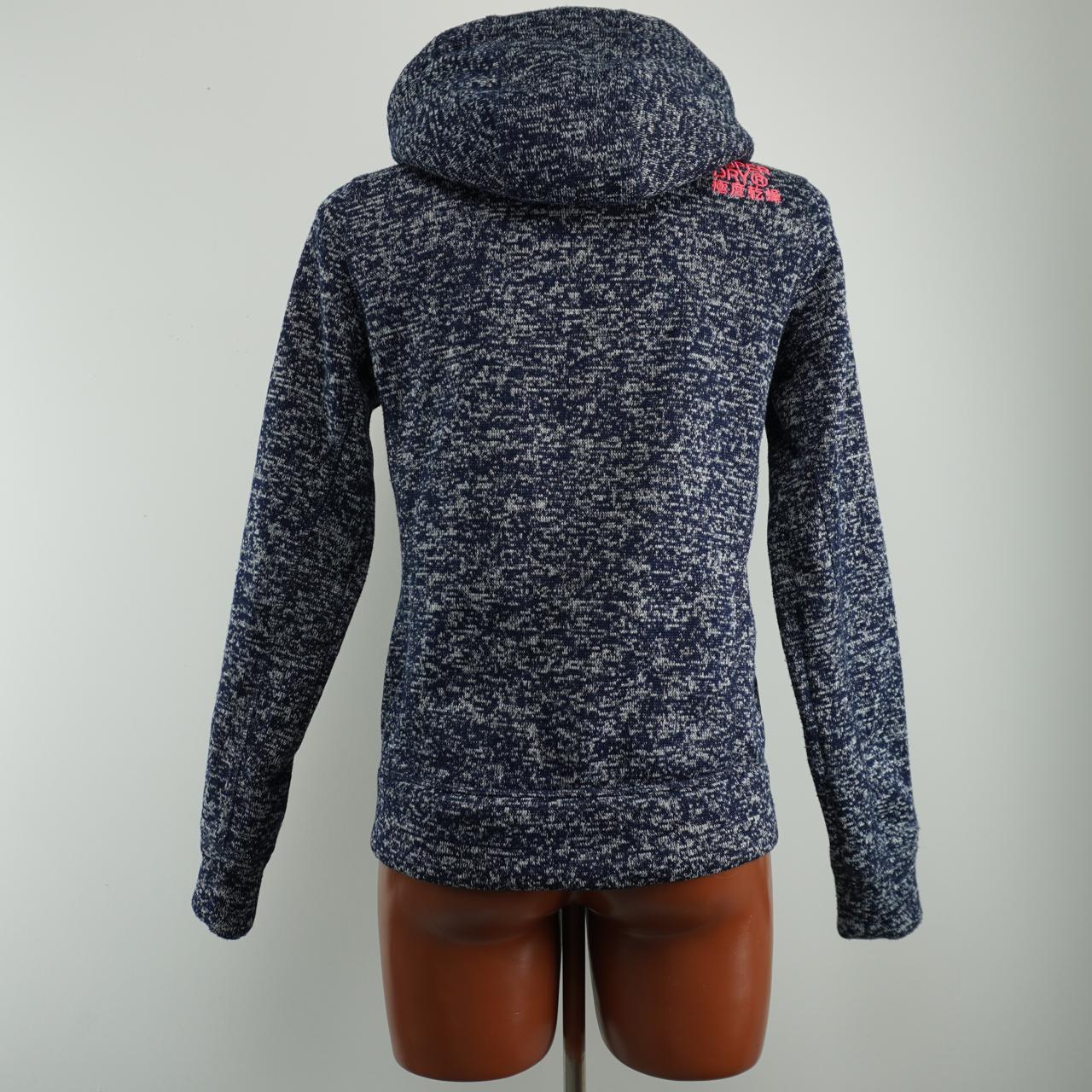 Sudadera con capucha para mujer Superdry. Azul oscuro. M. Usado. Bien