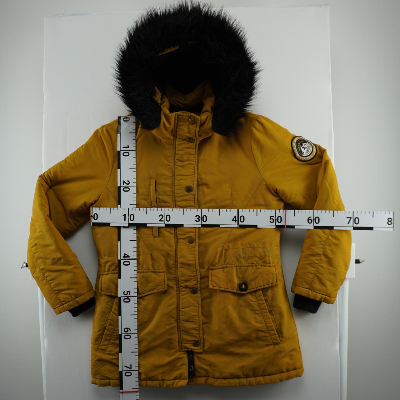 Women's Parka Superdry. Orange. L. Used. Satisfactory